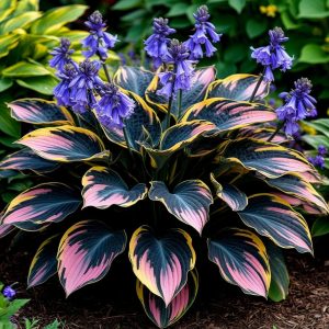 Хоста Пайн Эхо купить по цене от 699р. в интернет-магазине «Посадика» с доставкой почтой в в Закаменске и по всей России – [изображение №1].